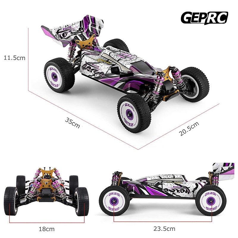 GEPRC 1/12 2.4G Racing 75KM/H Brushless Four-wheel Drive Electric High-Speed off-road Drifting Scale Model Vehicles