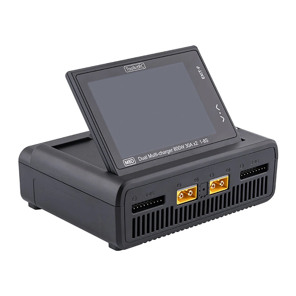 ToolkitRC M8D 1-8S 1600W 50A Touchscreen Charger