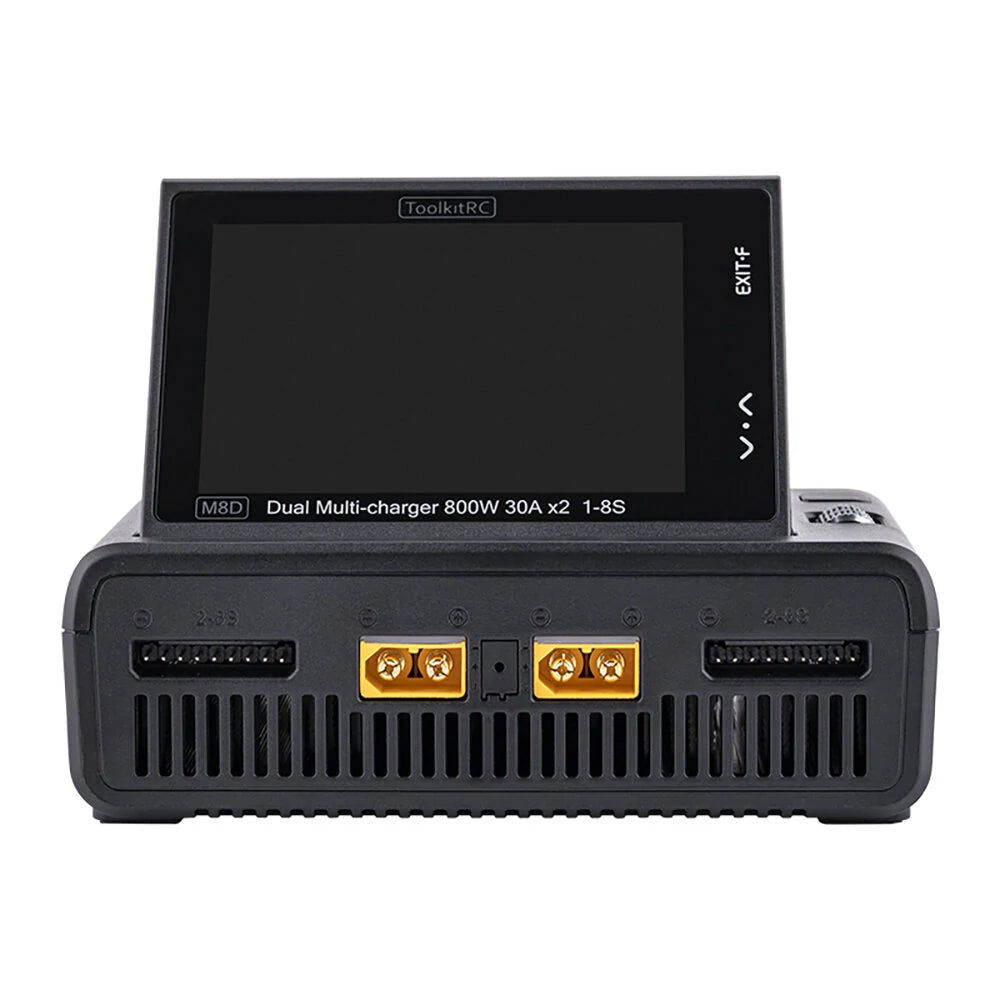 ToolkitRC M8D 1-8S 1600W 50A Touchscreen Charger