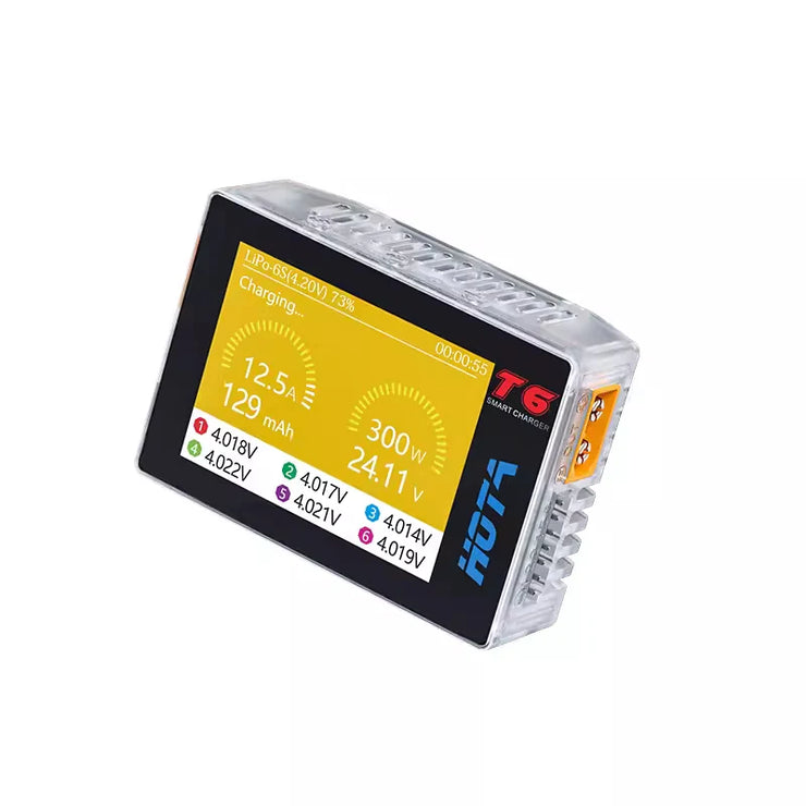 HOTA T6 300W PD 90W 15A 1-6S DC LiPo Battery Charger - XT60