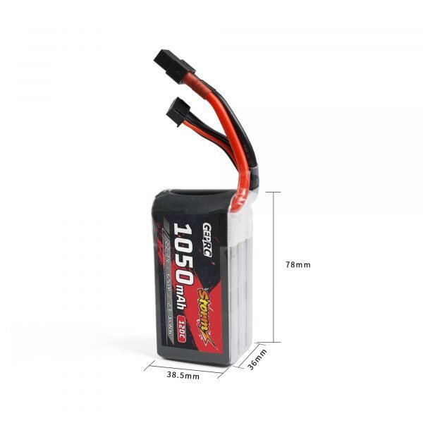 GEPRC Storm 6S 1050mAh 120C Lipo Battery