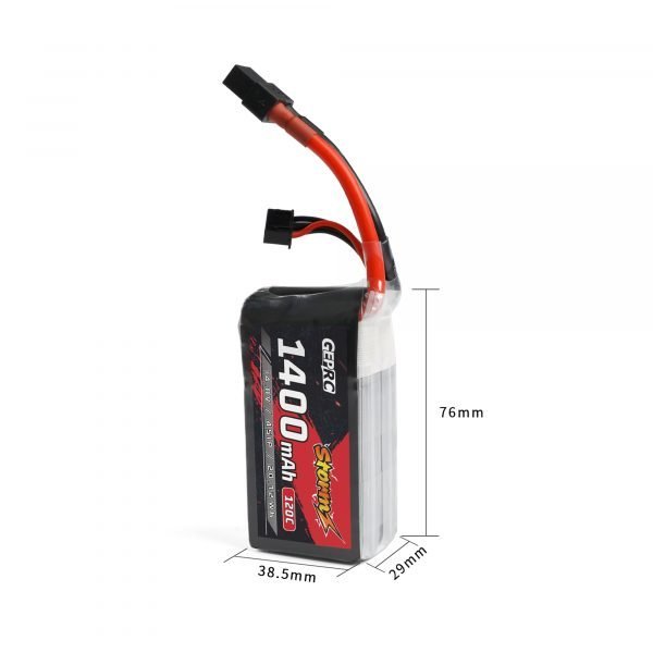 GEPRC Storm 4S 1400mAh 120C Lipo Battery