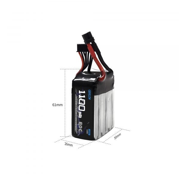 GEPRC 1100mAh 60C/110C 4.35V LiHV Battery 4S/6S