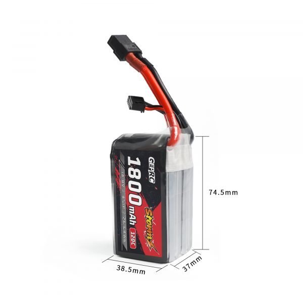 GEPRC Storm 4S 1800mAh 120C Lipo Battery