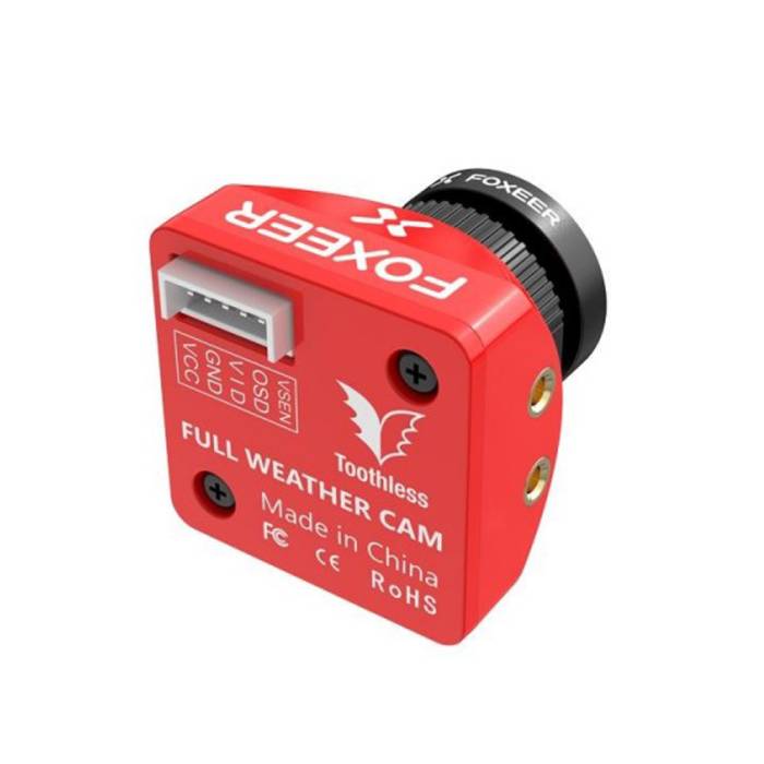 Foxeer Mini Toothless 2 - 1200TVL 1/2" Sensor Switchable FOV StarLight FPV Camera - 1.7mm