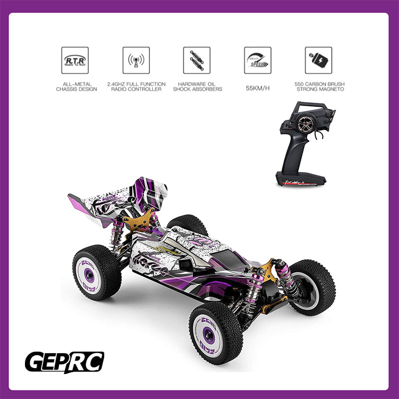 GEPRC 1/12 2.4G Racing  75KM/H Brushless Four-wheel Drive Electric High-Speed off-road Drifting Scale Model Vehicles