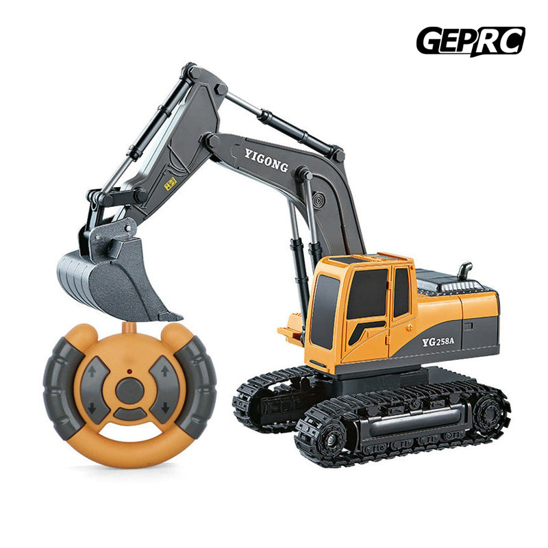 GEPRC Remote Control Excavator Alloy Scale Model Kits Remote Control Car Excavator Engineering Vehicle
