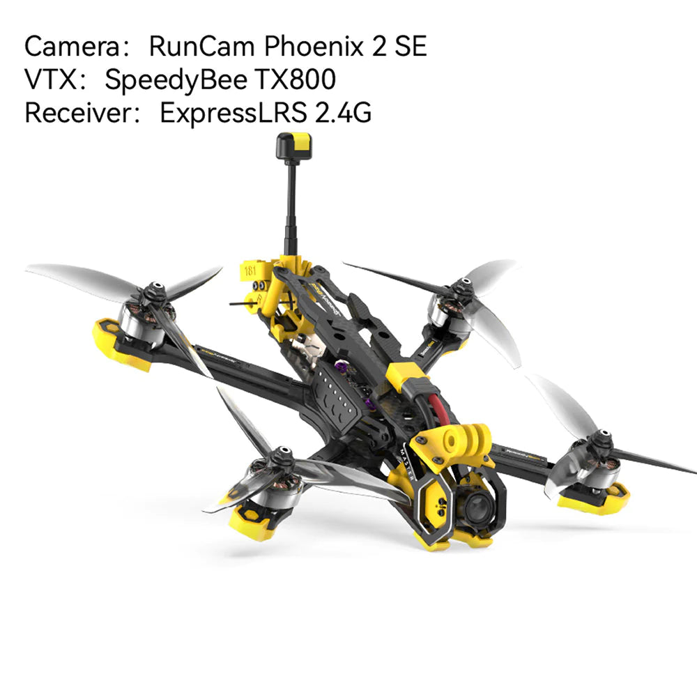 SpeedyBee Master 5 V2 Analog  TX800 5" FPV Freestyle Drone - Choose Version