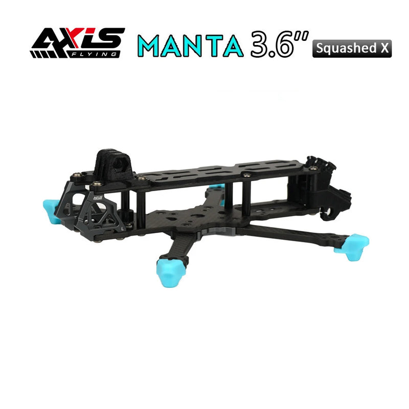 Axisflying Manta 3.6'' / 3.6inch FPV Frame / Squashed X / With Side Plate