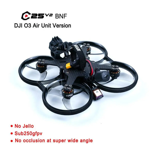 Axisflying Cineon C25V2 / 2.5 Inch Sub250g DJI O3 Air Unit Fpv Drone -4S (Clear Gray)