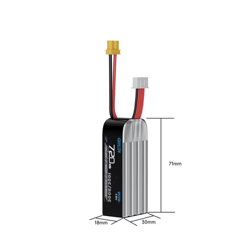 GEPRC LiHV 4S 720mAh 100C Battery