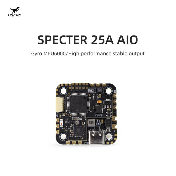 HGLRC SPECTER 25A AIO HD/Analog VTX Wireless Bluetooth tuning parameter adjustment integrated AIO