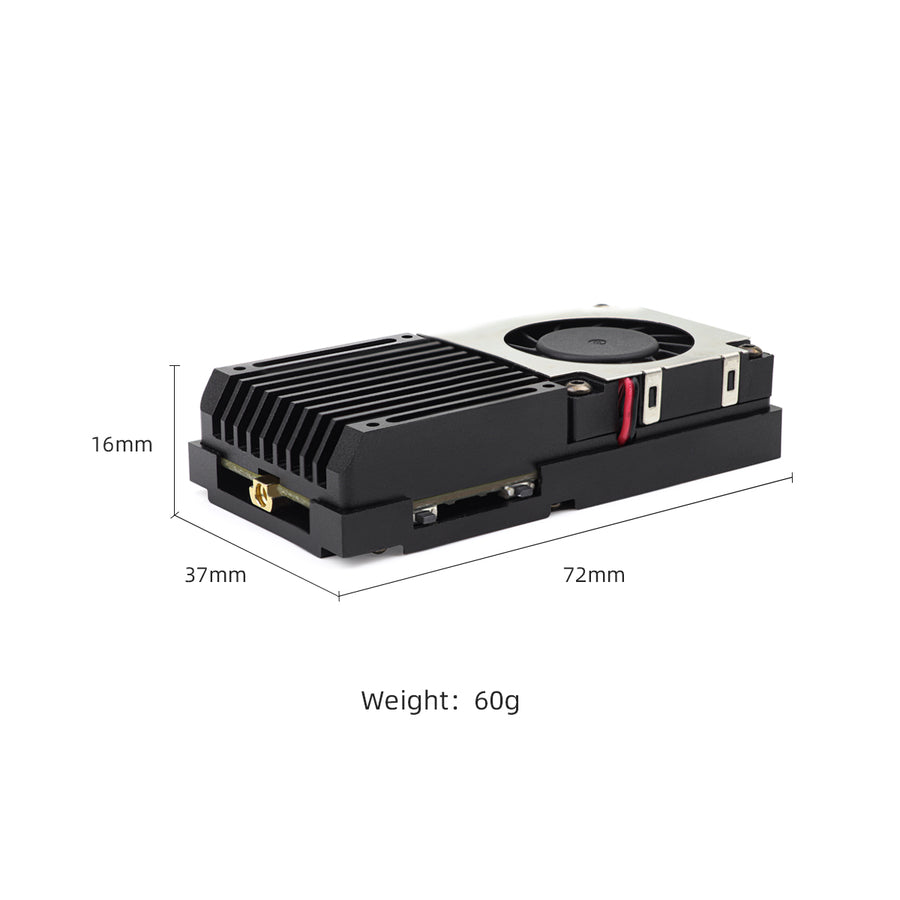 HGLRC ZEUS 1.2G 4.5W High Power Image Transmission Adjustable Power Aerial Photography Travel FPV
