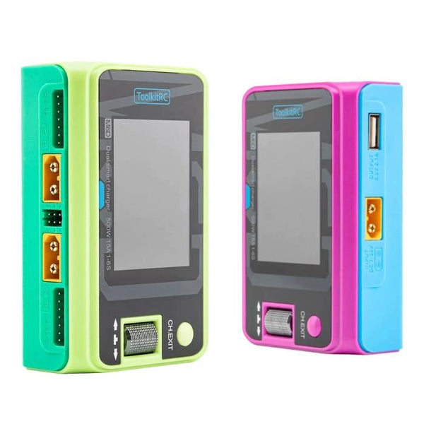 ToolkitRC M6D 500W 15A 1-6S DC Dual Smart Charger (Limited Edition)