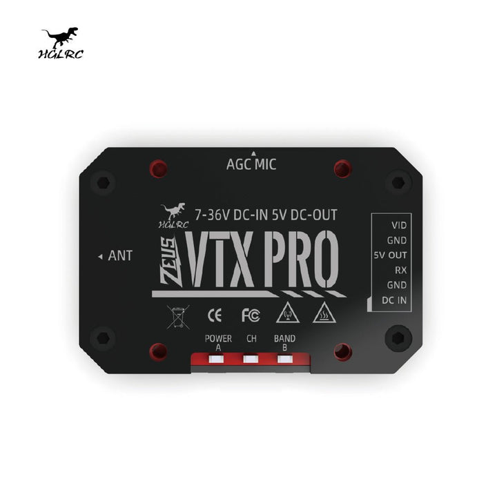 HGLRC Zeus VTX PRO 1.6W For FPV Racing Drone