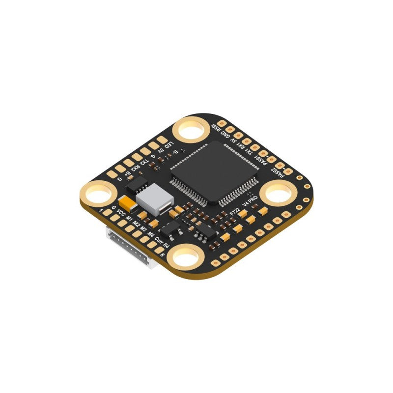 Foxeer Mini F722 V4 Pro FPV Flight Controller W/ Built-In Pit PASS - 20x20mm