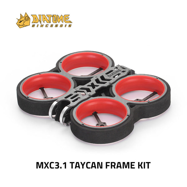 DIATONE MXC3.1 Taycan Frame kit Red
