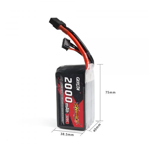 GEPRC Storm 4S 2000mAh 120C Lipo Battery