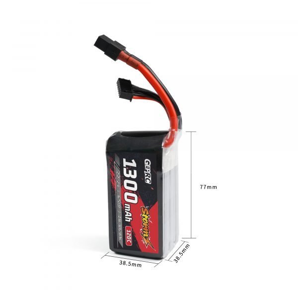 GEPRC Storm 6S 1300mAh 120C Lipo Battery