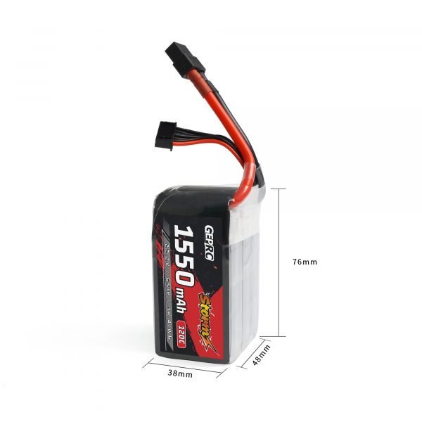 GEPRC Storm 6S 1550mAh 120C Lipo Battery