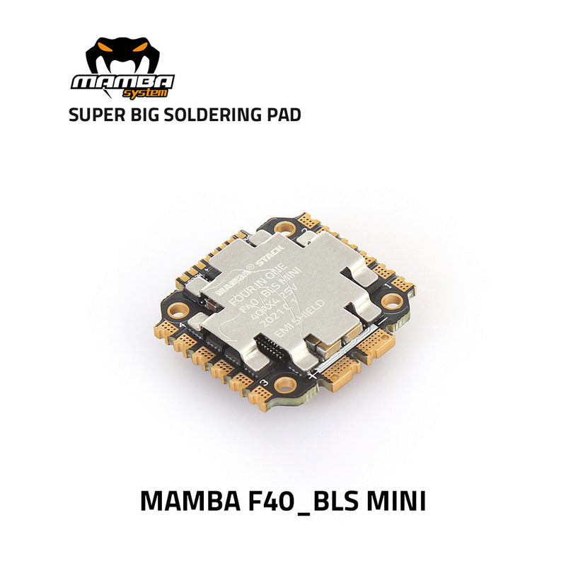 MAMBA MK4 F405MINI 30A/40A MINI 8bit Flight Control Stack 20mm/M2