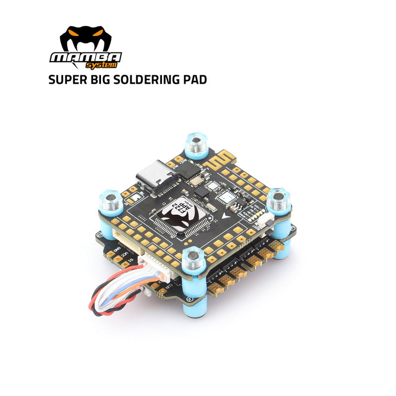 MAMBA MK4 F722 APP <WIFI&DJI> 45A/F55A/F65A_128K 3-6S Flight Controller Stack 30mm/M3
