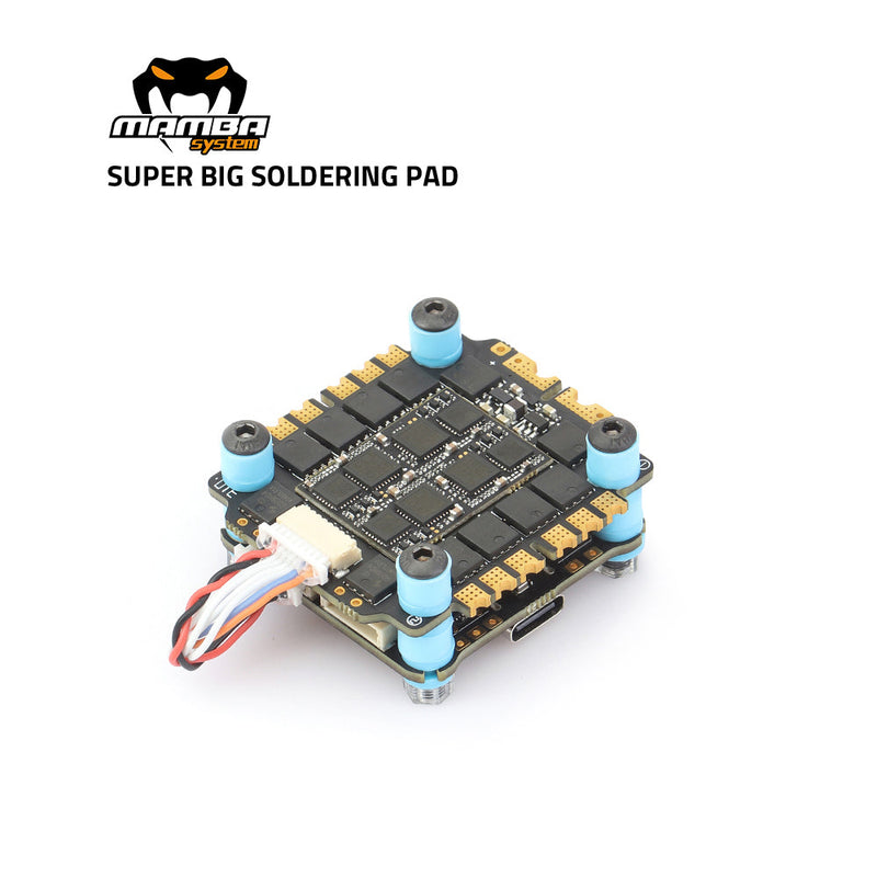MAMBA MK4 F722 APP <WIFI&DJI> 45A/F55A/F65A_128K 3-6S Flight Controller Stack 30mm/M3