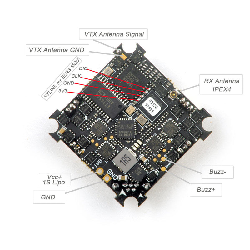 Happymodel ExpressLRS ELRS 900MHz F4 Whoop AIO Flight Controller