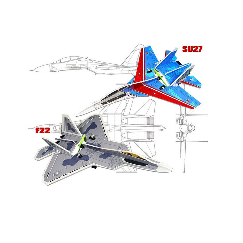 DIATONE F22/S27 Airplane Hobby Plane MPP Foam Toys RC Plane Kids Gift