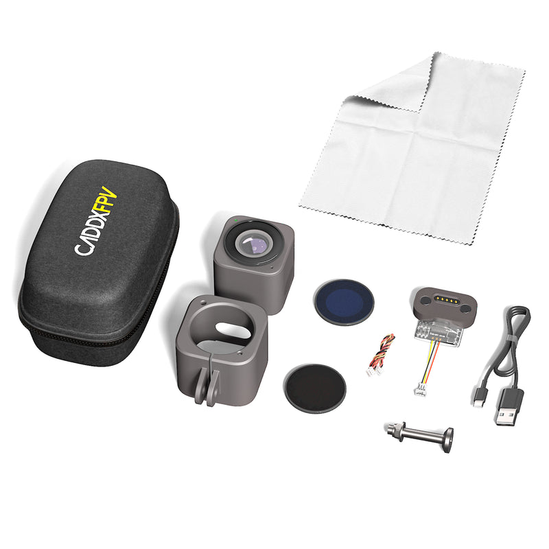 Caddx Walnut FPV Action Camera w/ ND8 and ND16 Filters