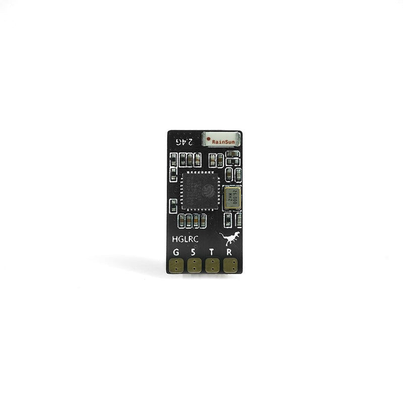 HGLRC Hermes ExpressLRS 2400RX-T Receiver, high refresh rate 500hz low latency for racing fpv long range Drone(port/without port) - HGLRC Company
