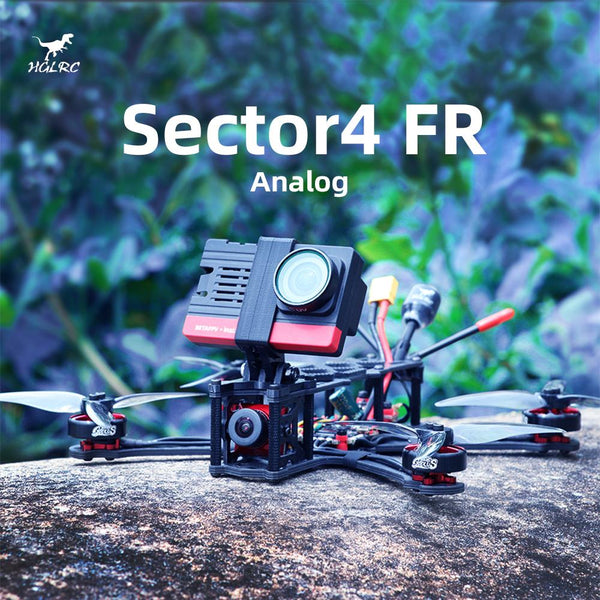 HGLRC Sector 4 FR Freestyle FPV Drone - Analog Version - HGLRC Company
