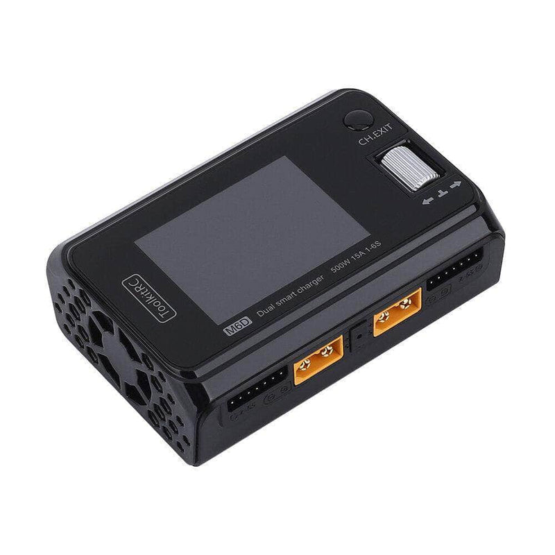 ToolkitRC M6D 500W 25A Dual Channel DC Battery Charger for Sale