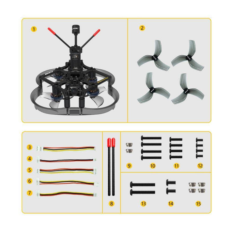 SpeedyBee Flex25 HD Falcon/Runcam Link 120FPS Cinewhoop - PNP